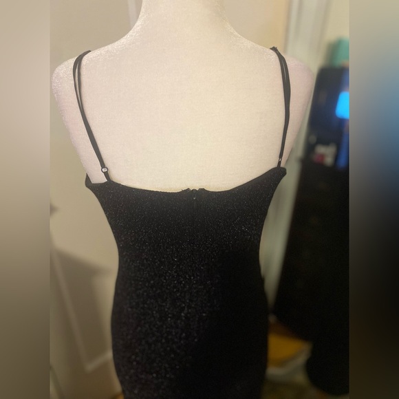 NWOT Lavender Brown long sleeveless dress. - Picture 8 of 10